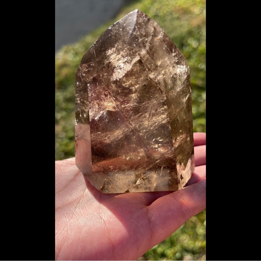 Brazilian Smoky Quartz Point